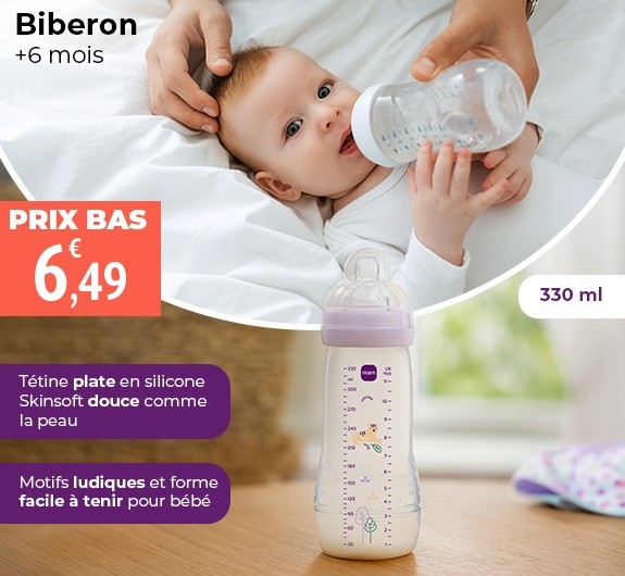 Prix bas MAM Easy Active 2e âge 330 ml