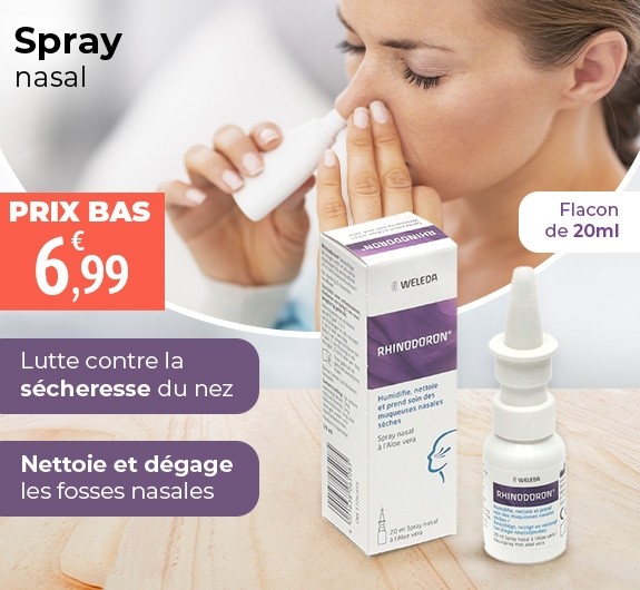Prix bas spray nasal Rhinodoron Weleda