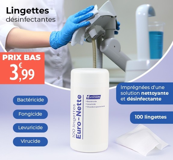 Prix bas lingettes nettoyantes et désinfectantes Euro nette