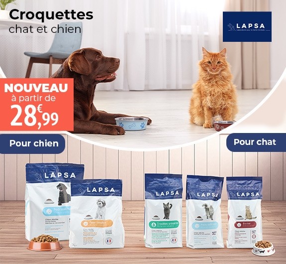 Mea croquettes Lapsa Chat et Chien