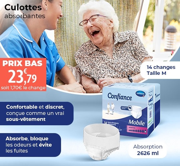 Prix bas Confiance Mobile Slip Absorption 10G