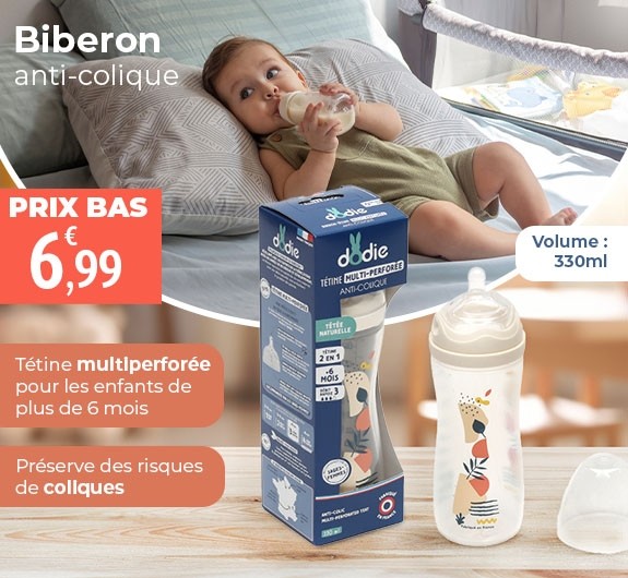 Prix bas Dodie biberons anti colique 330 ml