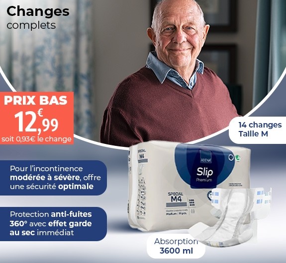 Prix bas Abena slip premium change complet