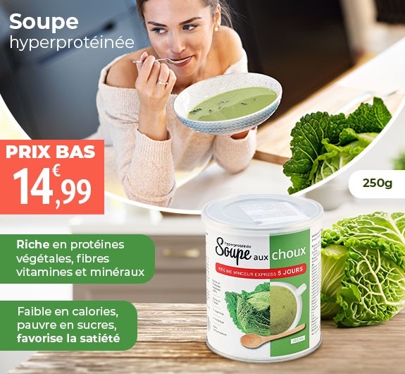 Prix bas soupe choux Nutriexpert