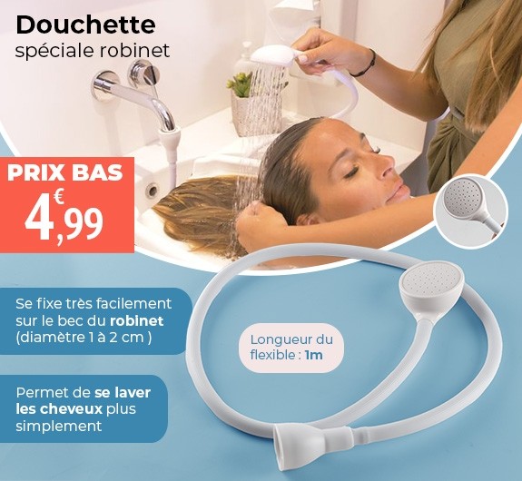 Prix bas douchette spécial robinet Identités