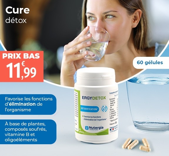 Prix bas Ergydetox Nutergia