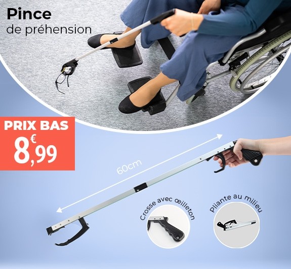 Prix bas pince de préhension Euromédis