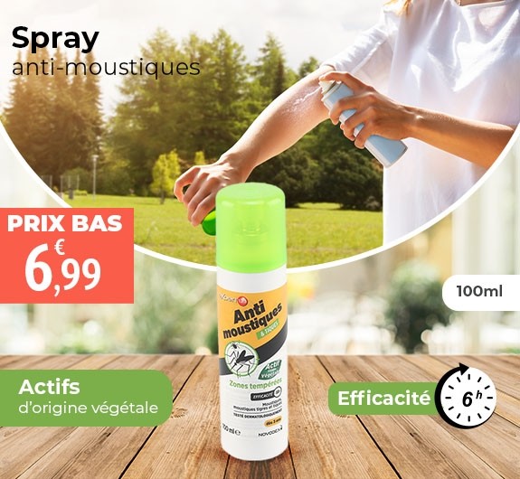 Prix bas Expert 123 spray Anti-moustiques