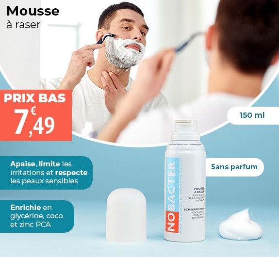 Prix bas Nobacter mousse à raser
