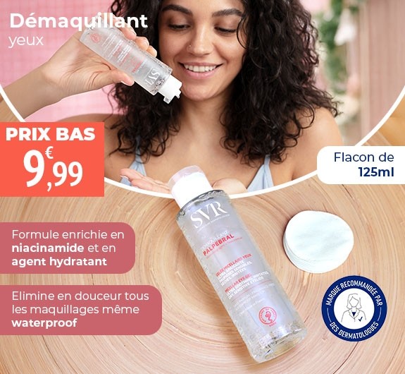 Prix bas démaquillant SVR Palpébral