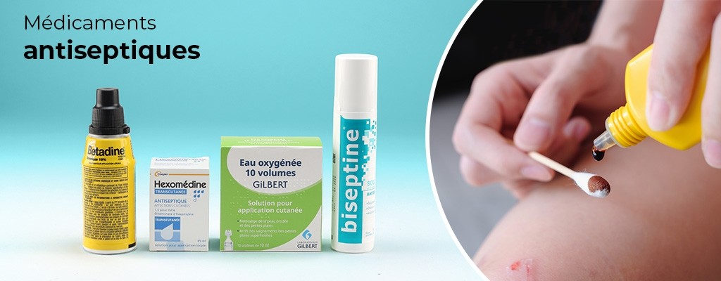 Mea médicaments désinfectant plaie