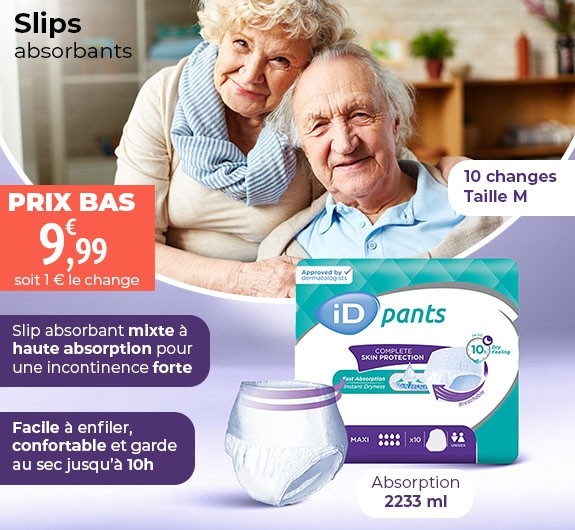 Prix bas ID Pants Maxi slips absorbants