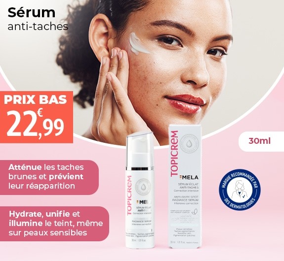 Prix bas Topicrem Mela Sérum éclat anti taches