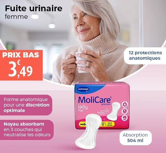Prix bas MoliCare Premium Lady Pad absorption 3