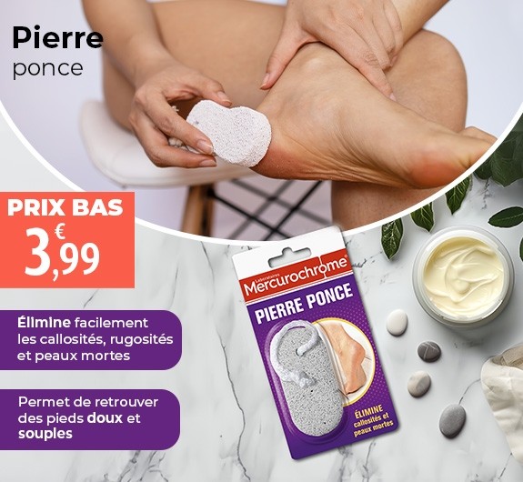 Prix bas pierre ponce Mercurochrome