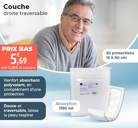 Prix bas Abena Abri Let Maxi couche droite traversable