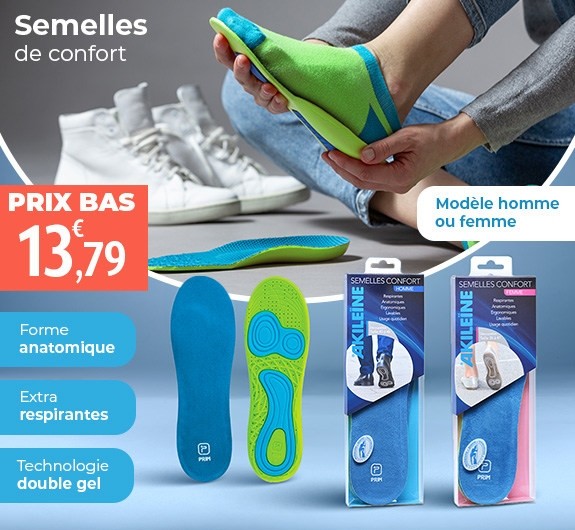 Prix bas Akileine semelles de confort