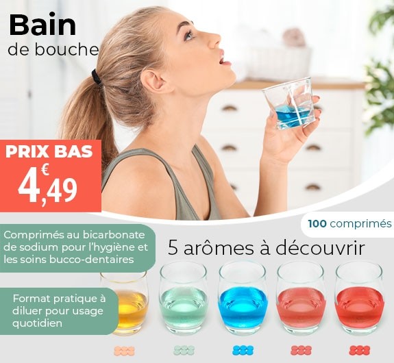 Prix bas Bicarômes bain de bouche