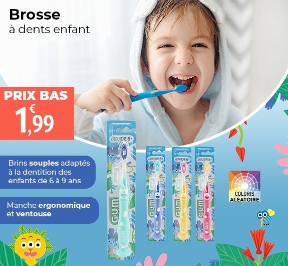 Prix bas Gum Brosse à dents Junior