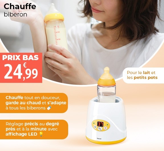 Prix bas Chauffe-biberon Beurer