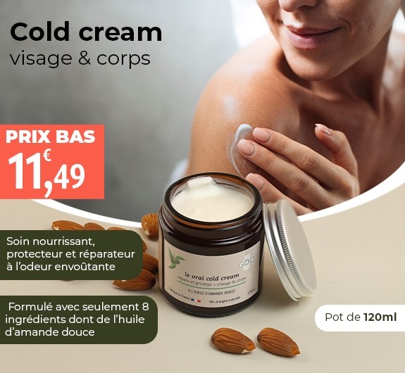 Prix bas cold cream GDD
