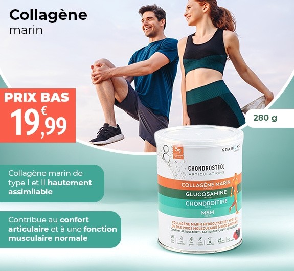 Prix bas Chondrostéo+ Articulations collagène marin