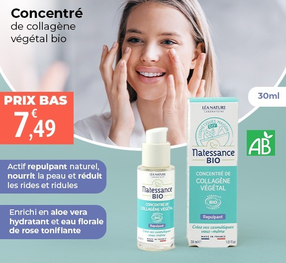 Prix bas Natessance concentré de collagène végétal bio