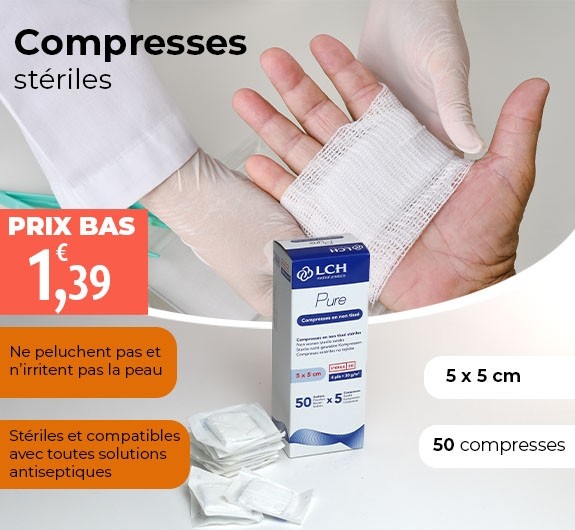 Prix bas compresses Stériles