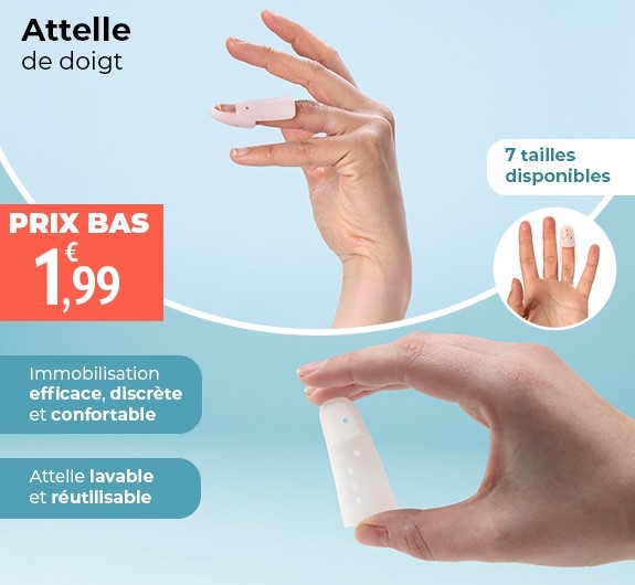 Prix bas Donjoy Staxx Attelle de doigt