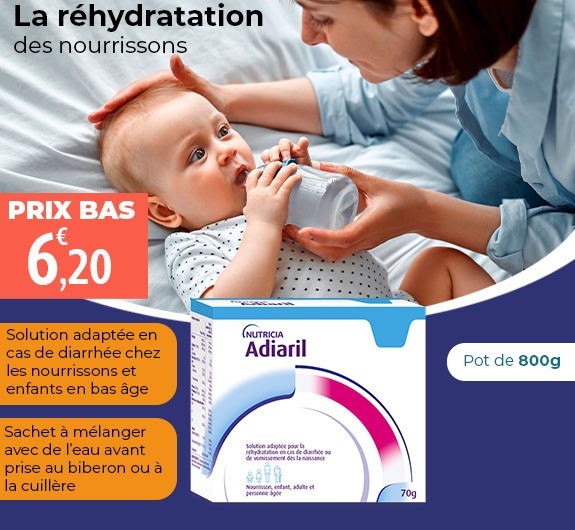 Prix bas adiaril réhydratation