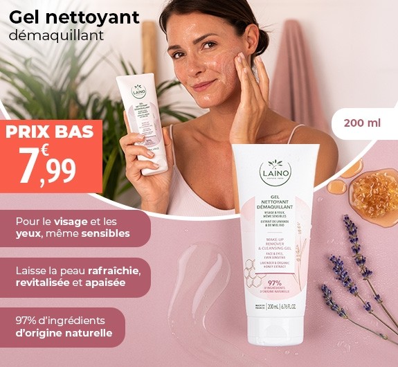 Prix bas Laino gel nettoyant démaquillant