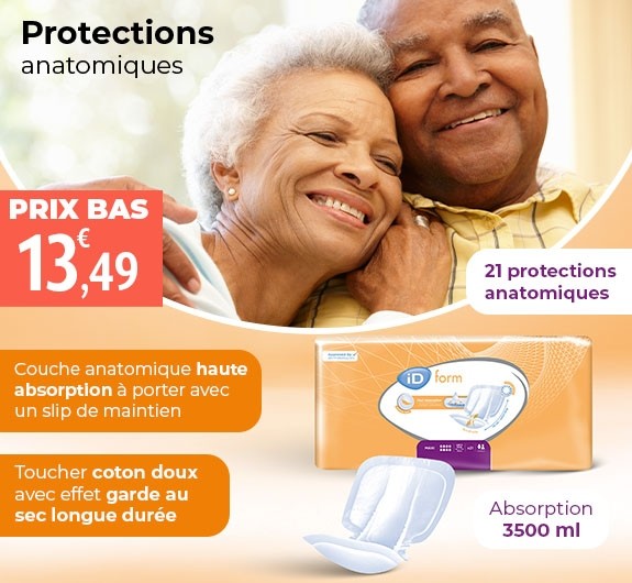 Prix bas ID Expert Form Maxi protections anatomiques