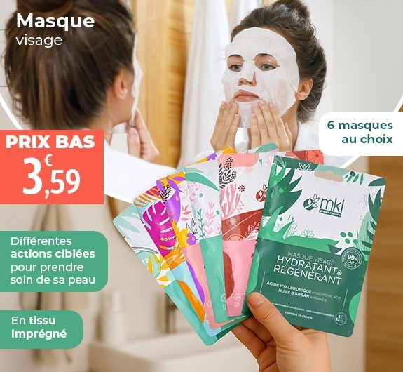 Prix bas MKL masque visage