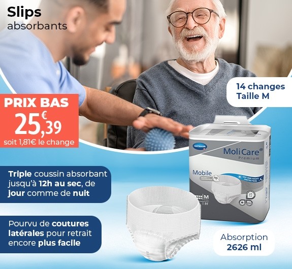 Prix bas MoliCare Premium Mobile slips absorbants Absorption 10