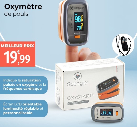 Meilleur Prix Spengler oxymètre de pouls Oxystart