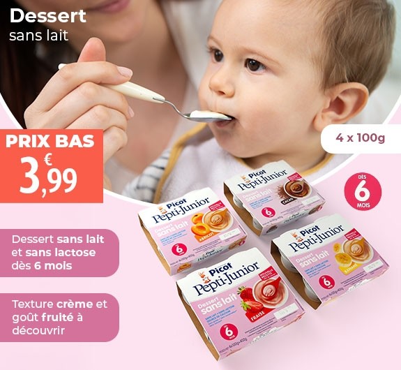Prix bas Picot Pepti Junior dessert sans lait