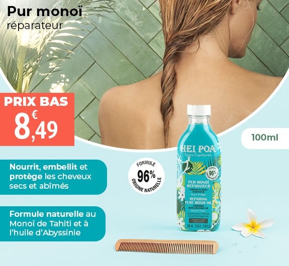 Prix bas Hei Poa Pur Monoï réparateur