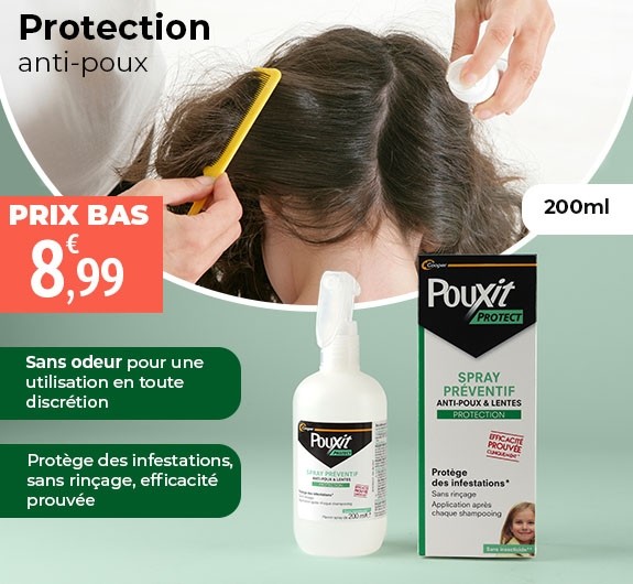 Prix bas Pouxit protect spray