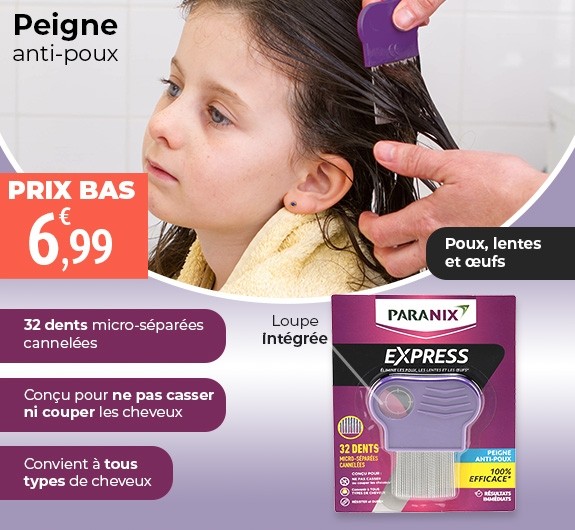 Prix bas Paranix peigne anti-poux lentes & oeufs