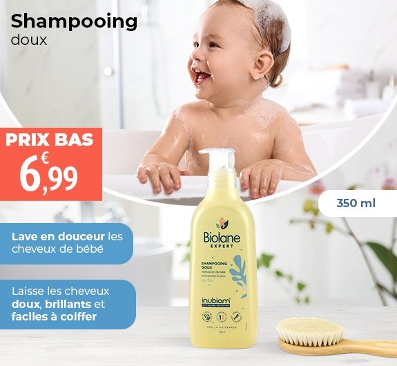 Prix bas Biolane Expert shampooing doux
