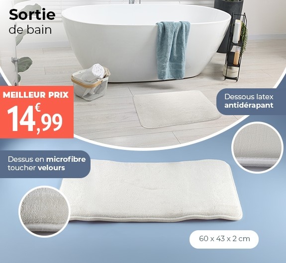 Meilleur prix Sortie de bain Secure Soft