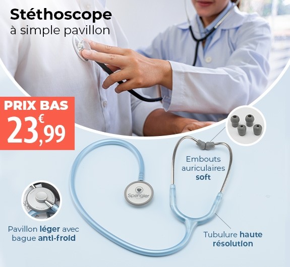 Prix bas Spengler stéthoscope pulse