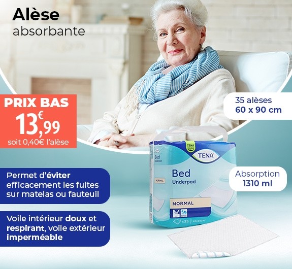 Prix bas Tena Bed underpad Alèses Normal
