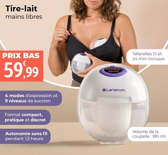 Prix bas Lansinoh Tire lait mains libres simple