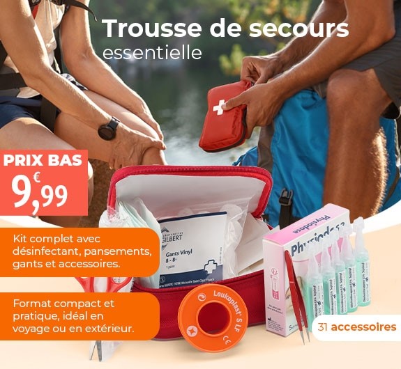 Prix bas trousse de secours