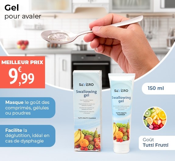 Meilleur Prix Gel pour avaler les médicaments Severo