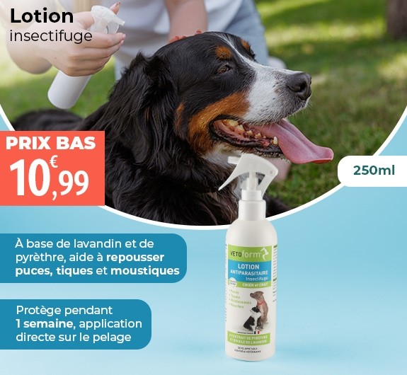 Prix bas Vetoform Antiparasitaire lotion insectifuge spray