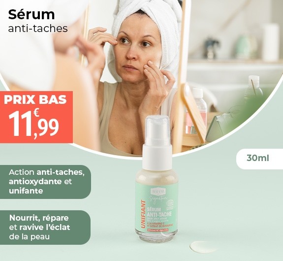 Prix bas Waam sérum anti tache unifiant