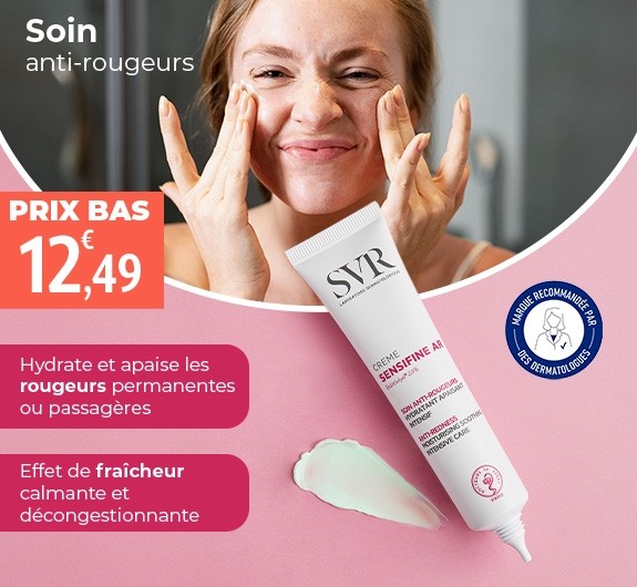 Prix bas crème Sensifine AR SVR