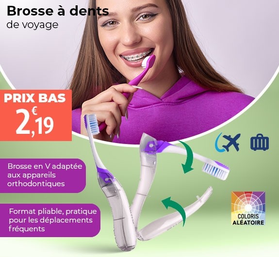 Prix bas Brosse à dent ortho Travel
